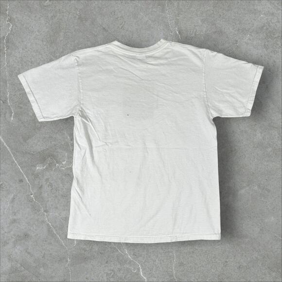 Vintage Boston 1999 Fish Crab Nature Sz Medium Anvil White Short Sleeve T-Shirt - Picture 3 of 6